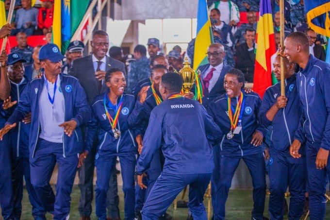 Handball: Polisi y’u Rwanda yegukanye igikombe mu Mikino ya EAPCCO