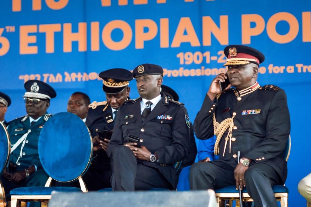 IGP Namuhoranye yitabiriye kwizihiza isabukuru y’imyaka 116 ya Polisi ya Ethiopia
