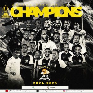 APR FC yegukanye shampiyona 2024-2025