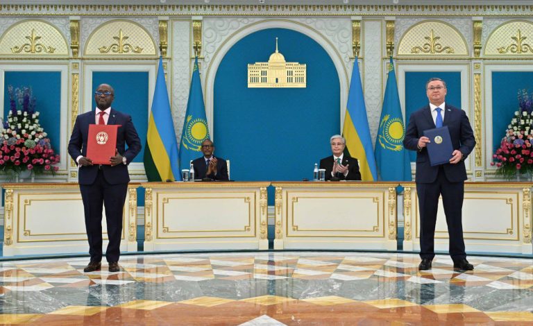 U Rwanda na Kazakhstan biyemeje gufatanya mu bucukuzi bw’amabuye y’agaciro