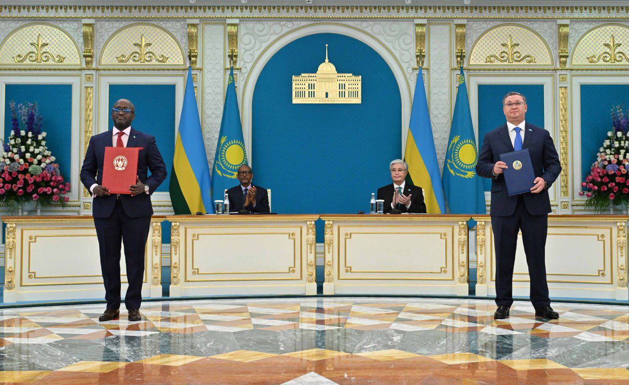 U Rwanda na Kazakhstan biyemeje gufatanya mu bucukuzi bw’amabuye y’agaciro