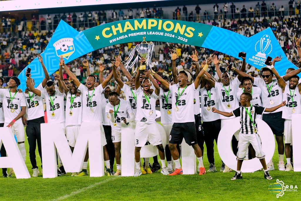 APR FC yegukanye igikombe cya Shampiyona 2024-2025 (Amafoto)