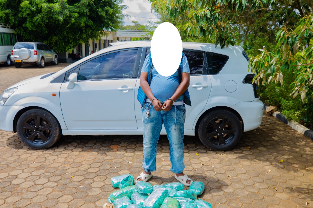 Kigali: Polisi yafashe umugabo ukekwaho kwinjiza mu Rwanda ibilo 37 by’urumugi