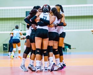 Volleyball: APR y’Abagore yatangiye neza imikino ya nyuma ya Kamarampaka (Amafoto)