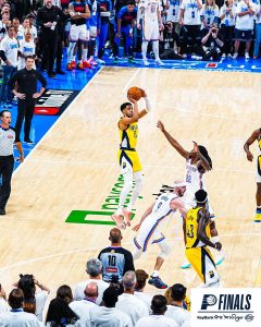 Indiana Pacers yatangiye neza imikino ya nyuma ya NBA