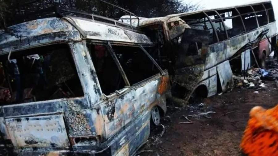 Tanzania: Imodoka zagonganye biteza  inkongi yahitanye abarenga 30