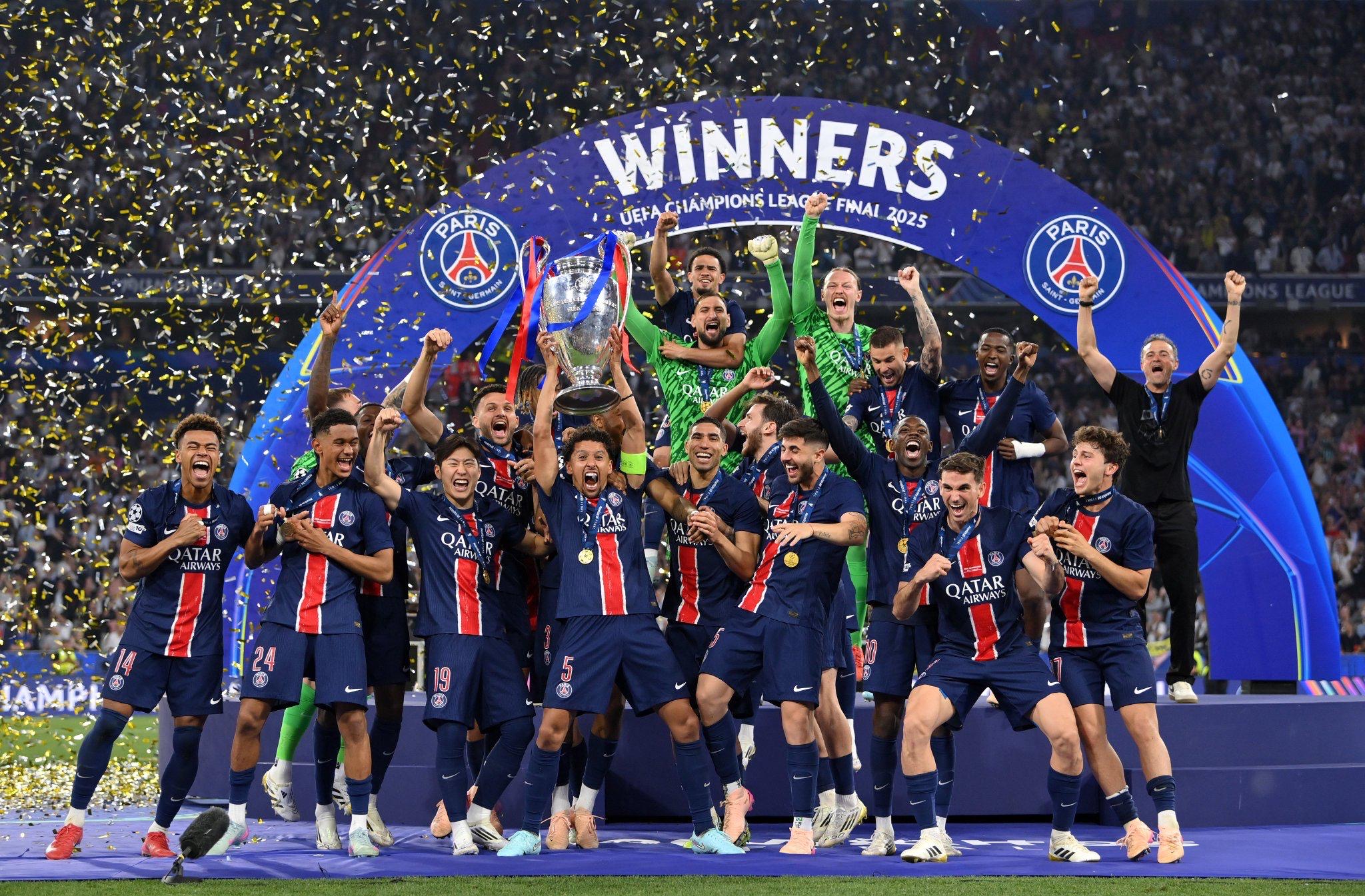 Paris Saint Germain yegukanye UEFA Champions League ku nshuro ya mbere 