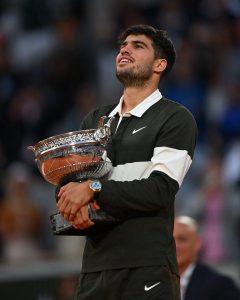 Tennis: Carlos Alcaraz yisubije French Open ya 2025 (Amafoto)&nbsp;