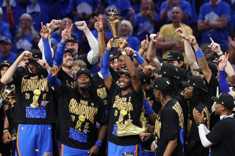 Oklahoma City Thunder yegukanye Igikombe cya NBA&nbsp;