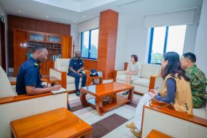 Polisi y’u Rwanda yagiranye ibiganiro n’Ambasade y’u Bushinwa mu Rwanda