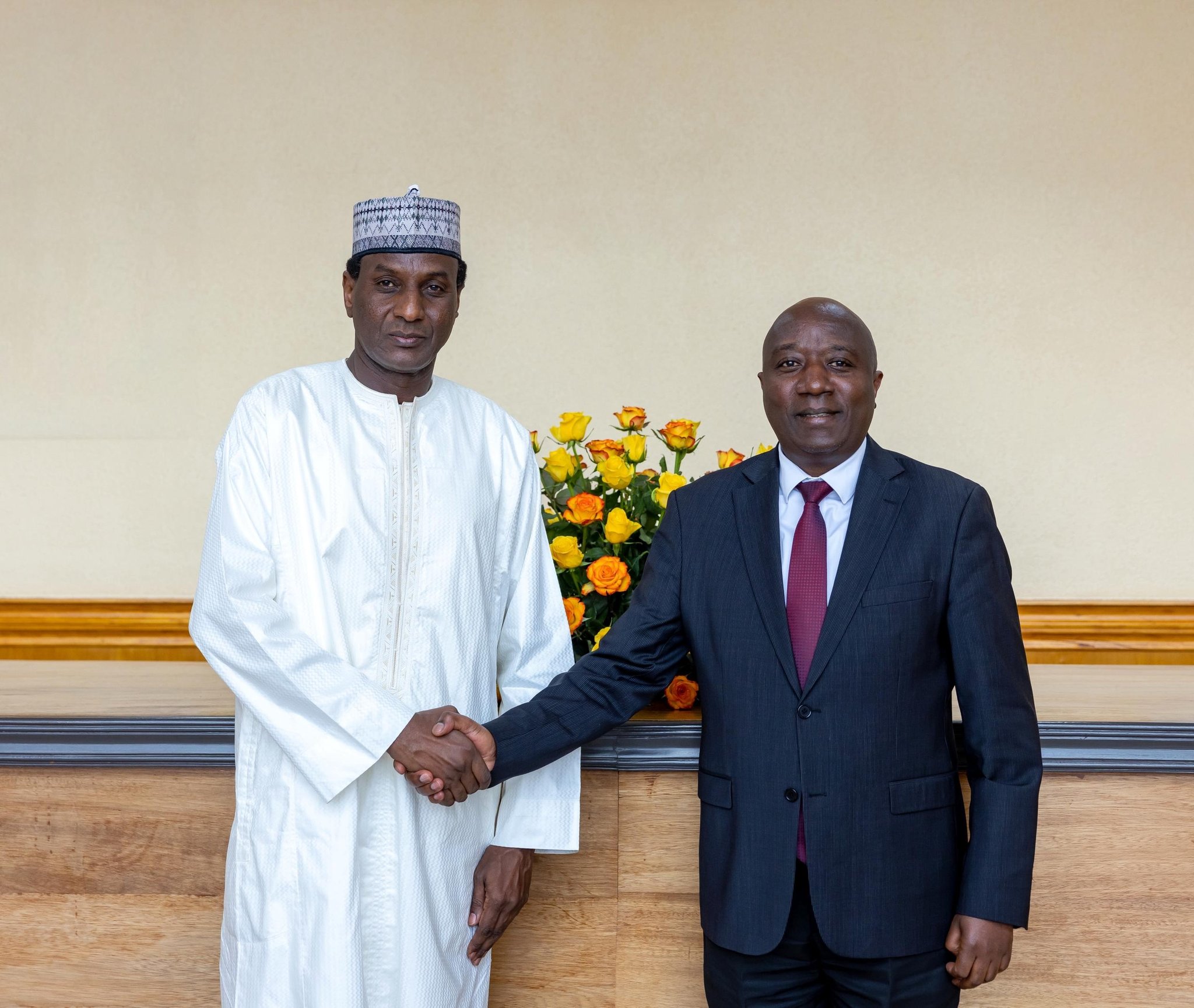Minisitiri w’Intebe Dr Ngirente yakiriye mugenzi we wa Niger