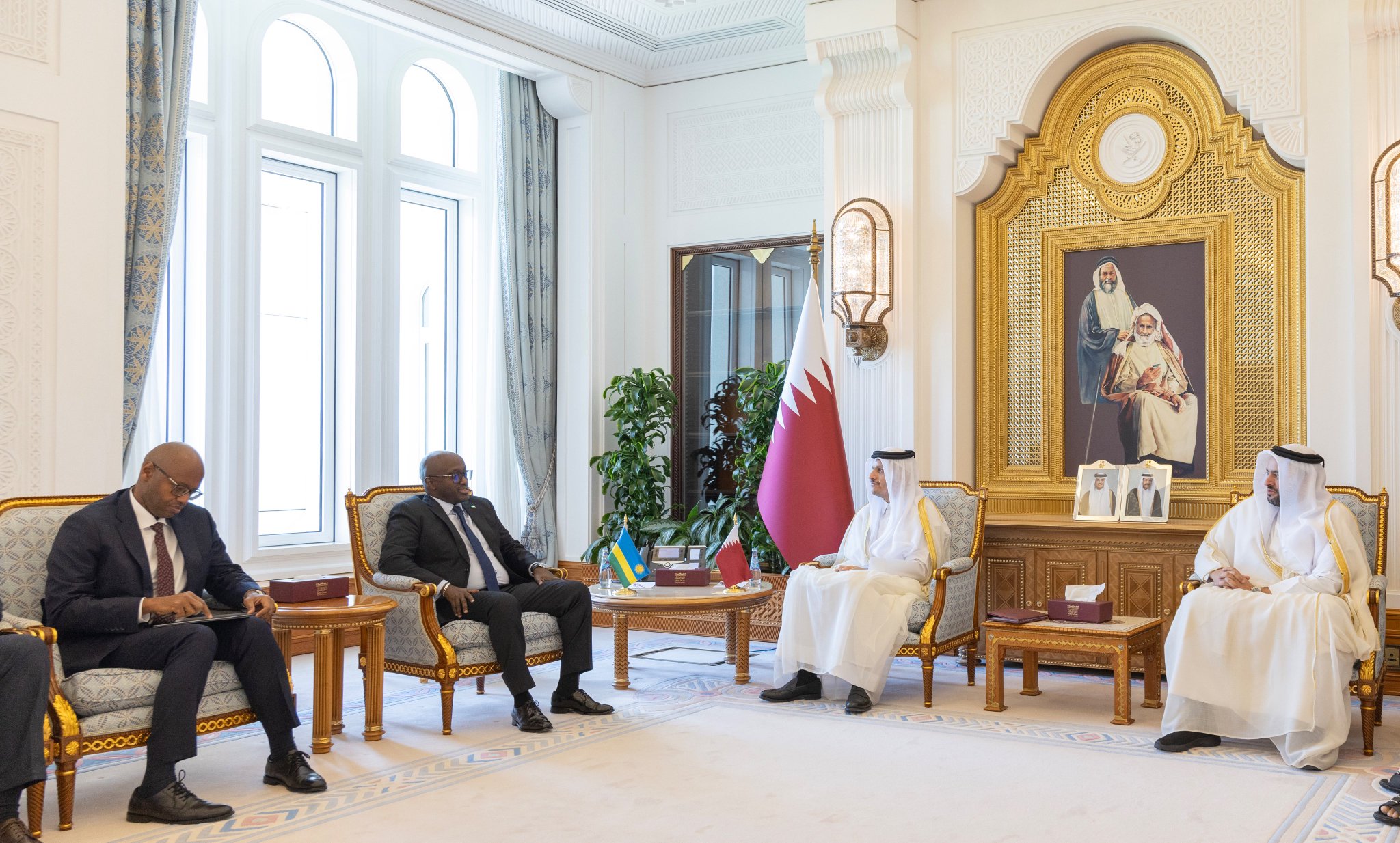Qatar n’u Rwanda bongeye kuganira ku gukemura  ibibazo bya DRC  