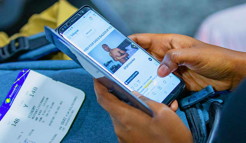Abakoresha internet mu Rwanda bageze kuri miliyoni 5.5
