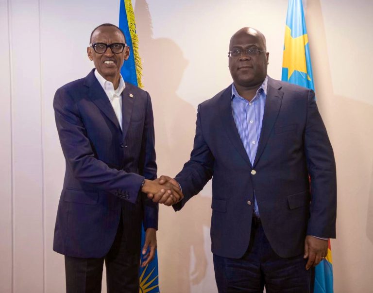 Perezida Kagame na Tshisekedi ntibagisinye amasezerano muri USA muri uku kwezi