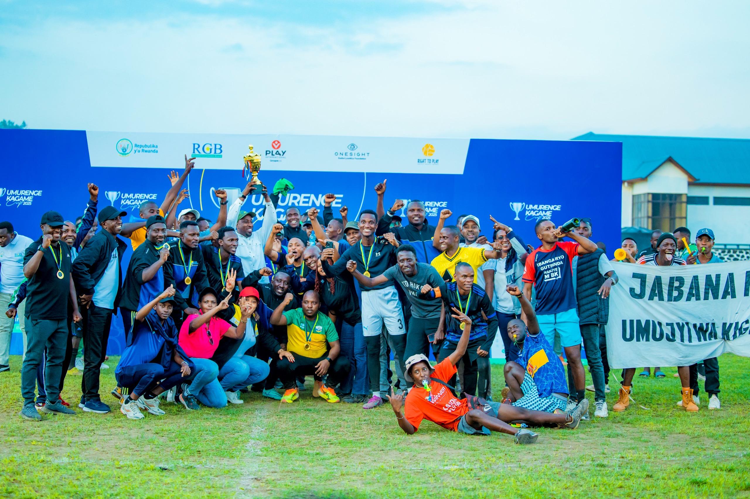 Kigali, Musanze na Gicumbi bihariye ibihembo by’Umurenge Kagame Cup 2025 (Amafoto)