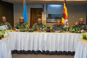 Ingabo z’u Rwanda n’iza Uganda ziri mu nama igamije gushimangira umutekano ku mupaka