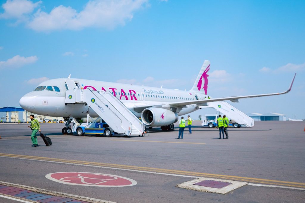 Qatar Airways yasubukuye ingendo zihuza Kigali na Doha