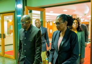 Perezida w’Inteko Ishinga Amategeko ya Ghana yakiriwe mu Rwanda