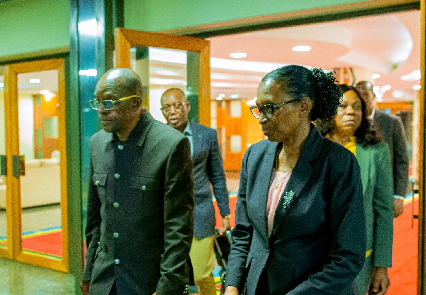 Perezida w’Inteko Ishinga Amategeko ya Ghana yakiriwe mu Rwanda