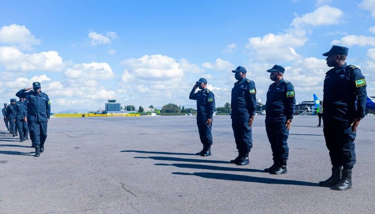 Abapolisi 140 bamaze umwaka muri Santrafurika bagarutse mu Rwanda