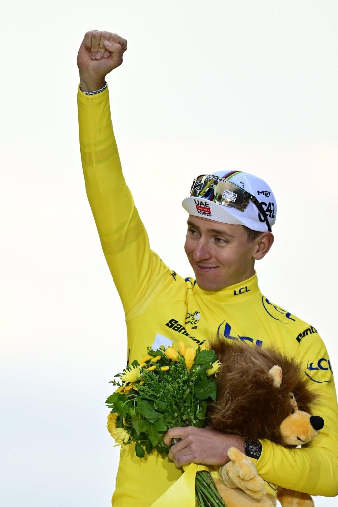 Tadej Pogačar yegukanye Tour de France ku nshuro ya Kane