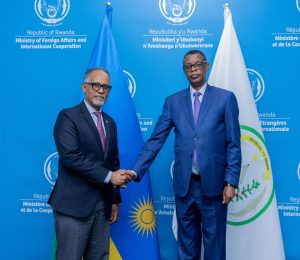 Gen (Rtd) Kabarebe n’Umuyobozi wa ICRC baganiriye ku butabazi mu Karere 