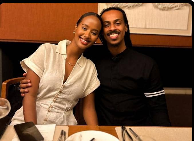 Miss Naomi yikomye abavuga ko umugabo we akennye
