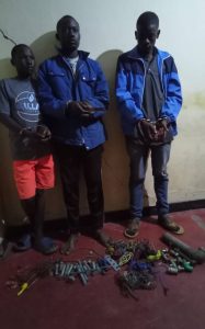 Rubavu: 2 bibaga insinga z’amashanyarazi n’uwazibaguriraga batawe muri yombi