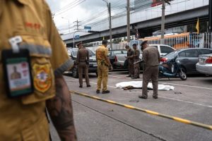 Thailand: Abantu batanu barasiwe mu isoko i Bangkok