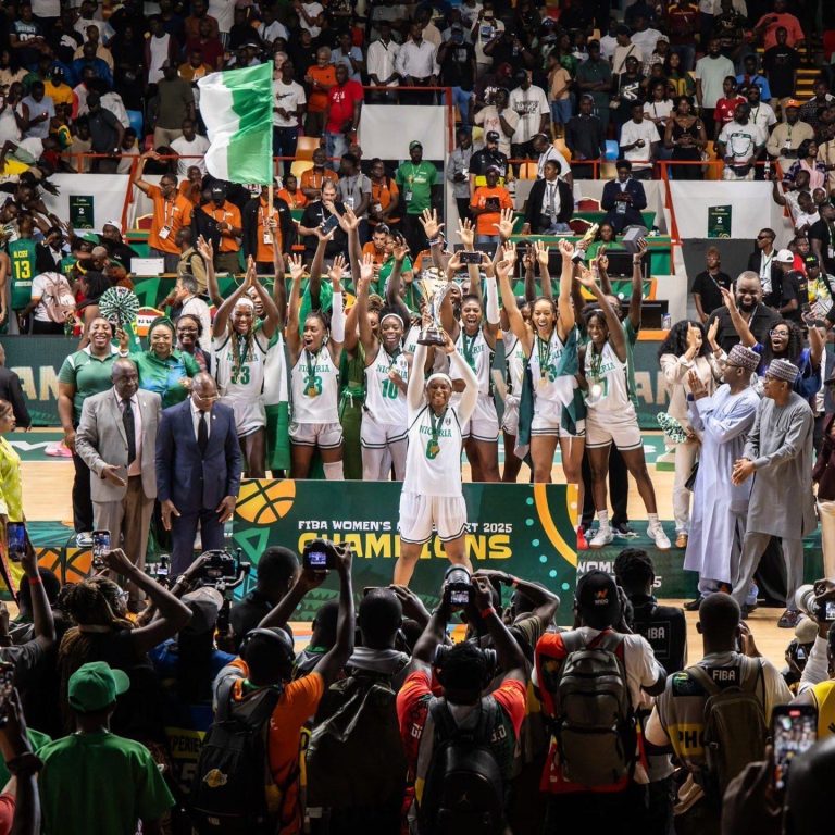 Nigeria yatsinze Mali yegukana ’Afro Basket’ ku nshuro ya 5 yikurikiranya (Amafoto)