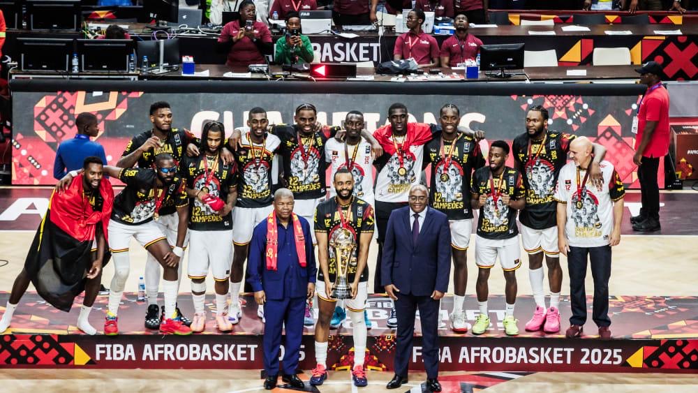 Angola yegukanye irushanwa rya AfroBasket ku nshuro ya 12 (Amafoto)