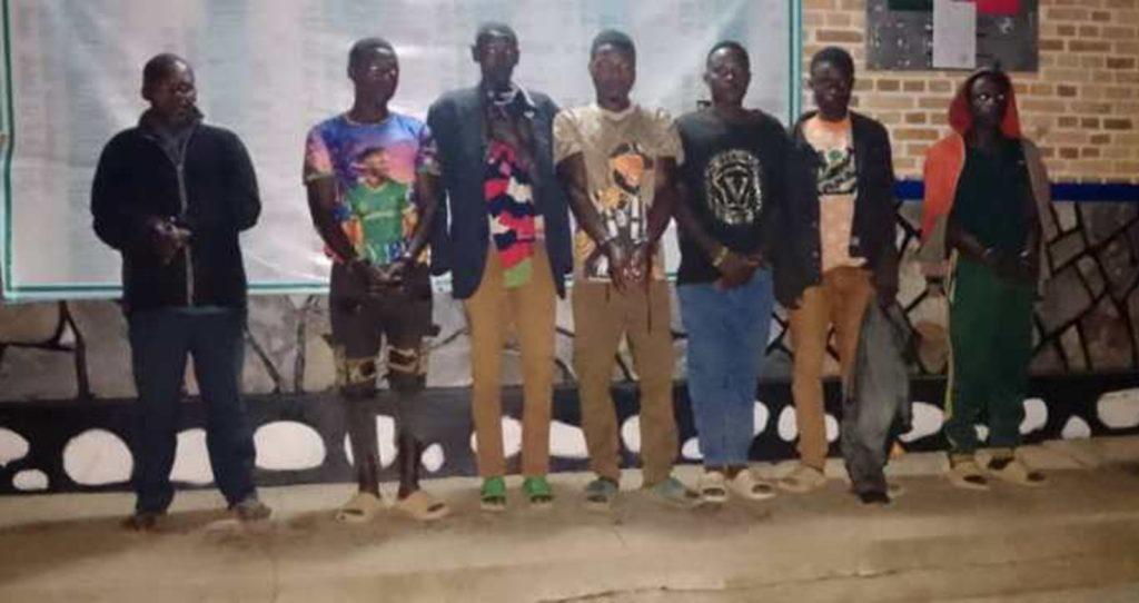 Rulindo: Polisi yafashe abantu 7 bacukura zahabu mu buryo butemewe