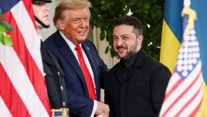 Perezida Trump na Zelensky bemeje ko bagiranye ibiganiro byubaka