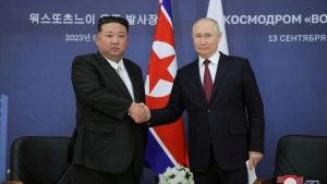 Perezida Putin na Kim Jong-Un bagiye guhurira mu myiyereko y’u Bushinwa