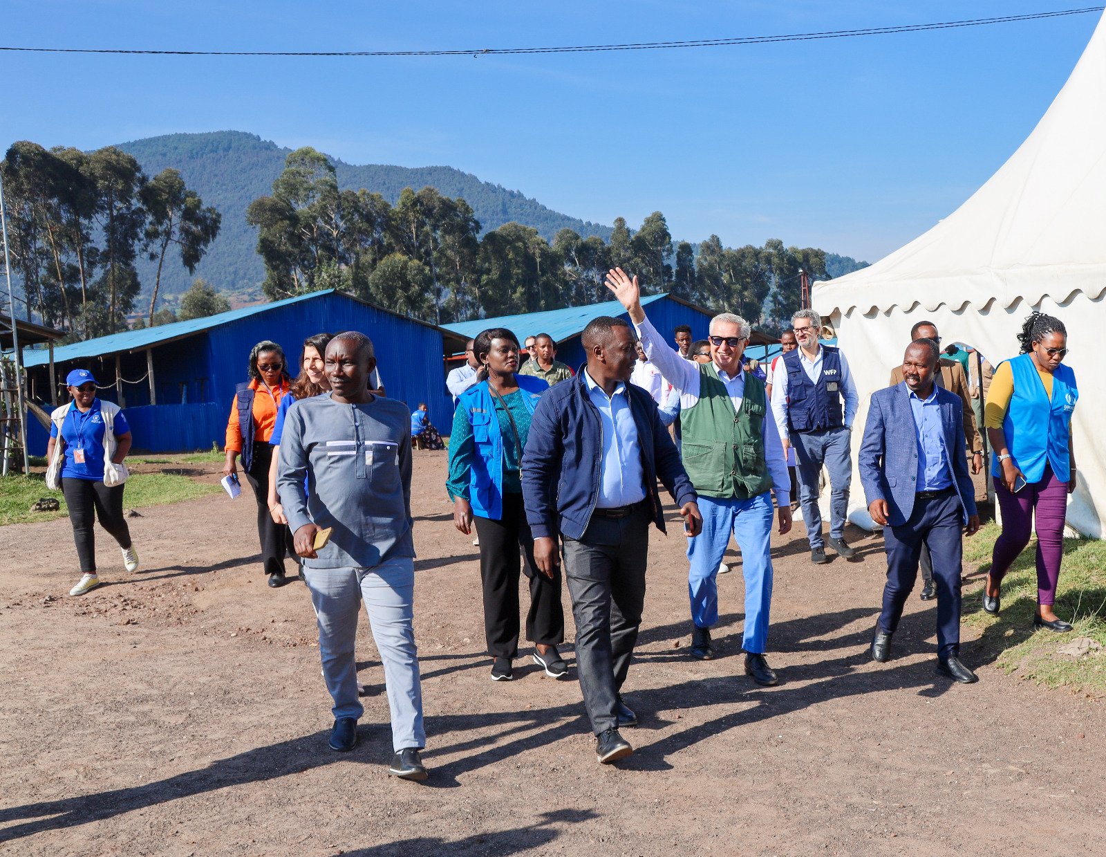 Umuyobozi wa UNHCR yasuye impunzi z’Abanyekongo zicumbikiwe muri Nkamira
