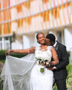 Paul Rutikanga n’umukunzi we Uwera bakoze ubukwe