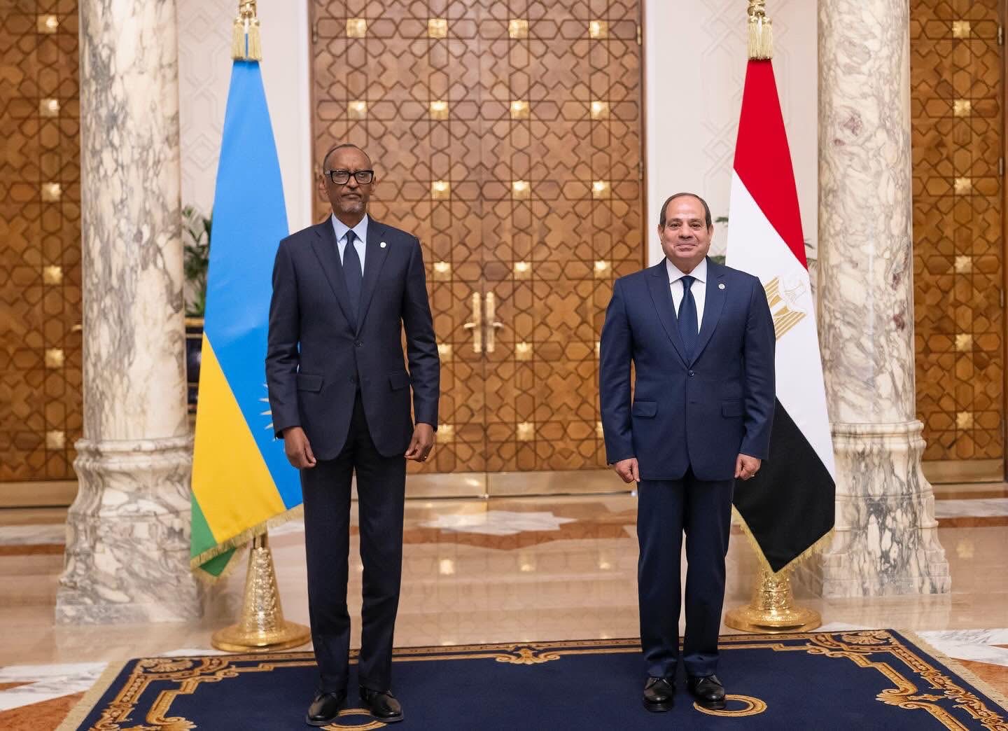 Perezida Kagame mu ruzinduko rw’akazi mu Misiri