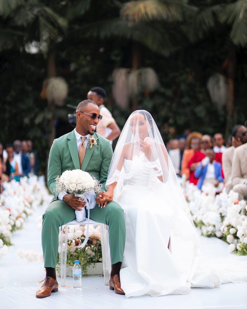 Kamali Kathia na Adonis Jovon Filer bakoze ubukwe