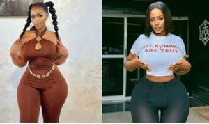 Gloria Bugie yateye utwatsi amakuru y’uko yibagishije ngo atere neza