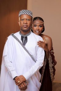 Frank Gashumba n’umugore we Malaika bibarutse imfura yabo