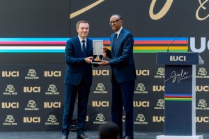 UCI yashimiye Perezida Kagame mu mukino w’amagare