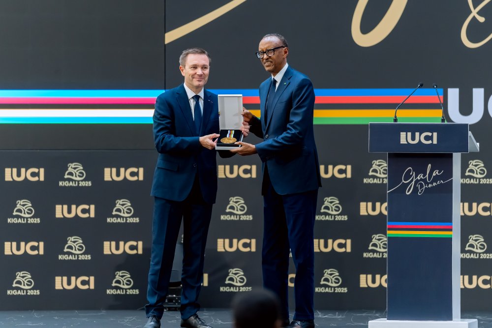 UCI yashimiye Perezida Kagame mu mukino w’amagare