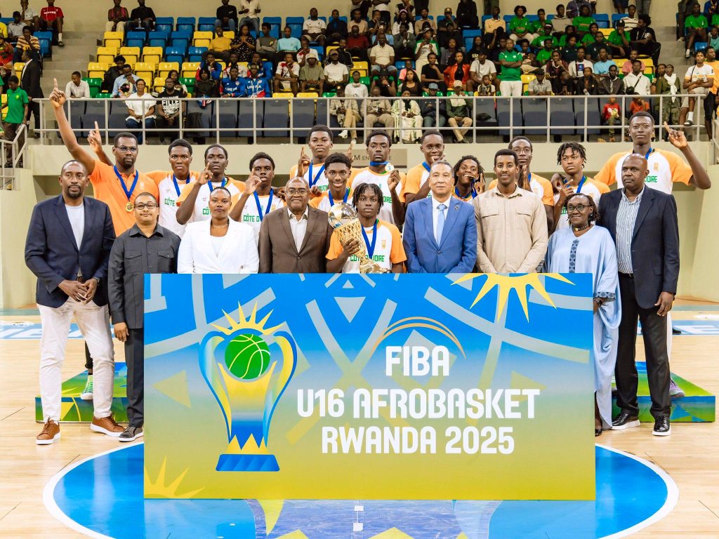Côte d’Ivoire na Misiri zegukanye AfroBasket U16 (Amafoto)