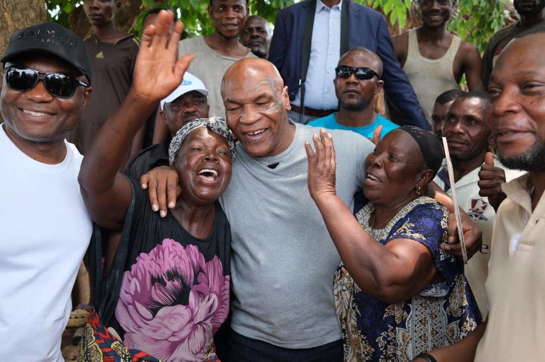 Mike Tyson yagiriye ibihe byiza muri RDC, gakondo ya ba sekuru 