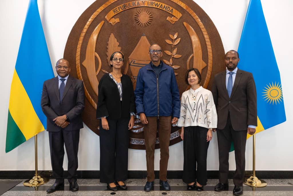 Perezida Kagame yakiriye Umuyobozi Mukuru wa Mastercard Foundation