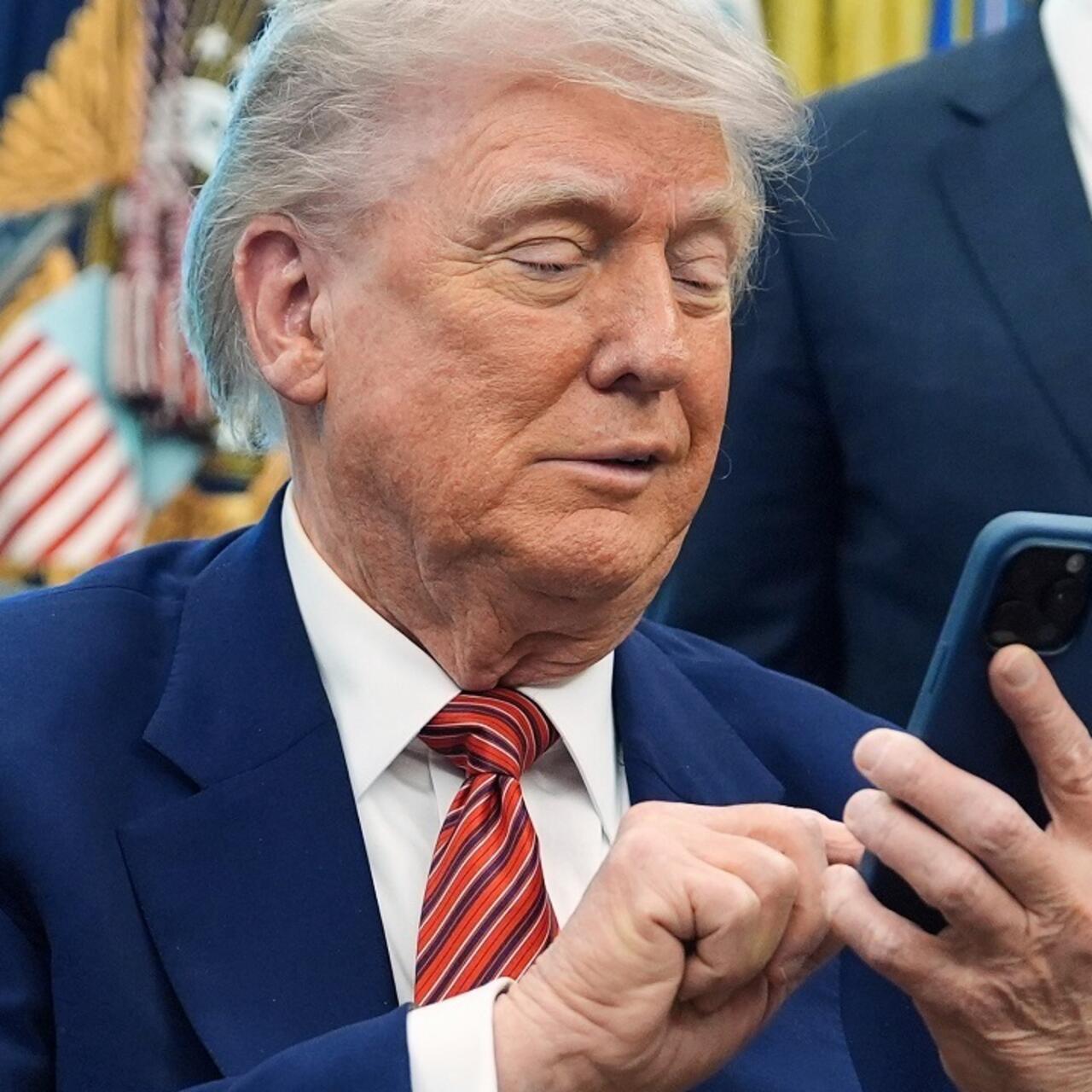 Trump yashimishijwe nuko Hamas yiteguye kurekura abafashwe bugwate