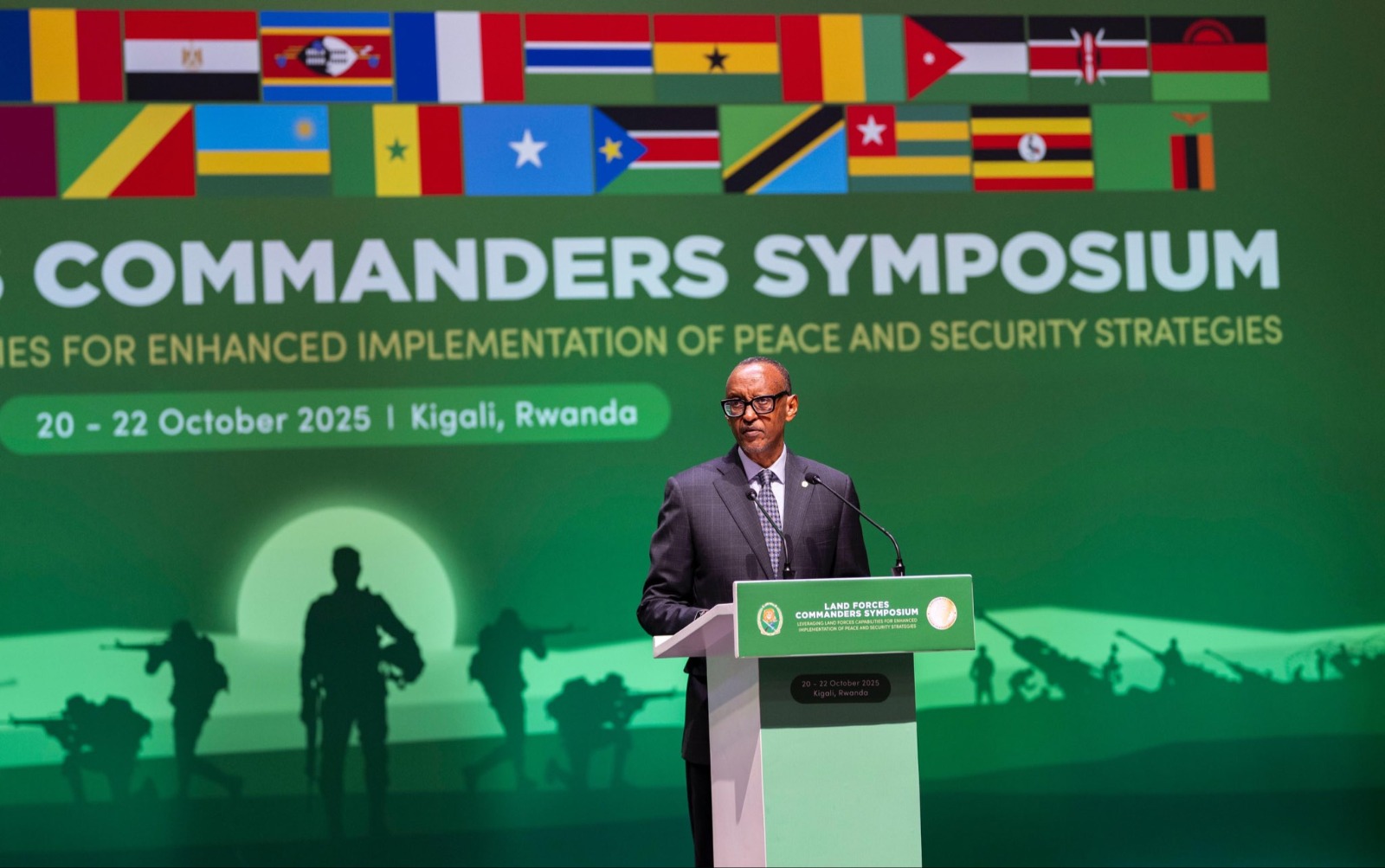 Twe kumva ko hari abandi bafite inshingano yo kurinda umutekano wa Afurika- Perezida Kagame