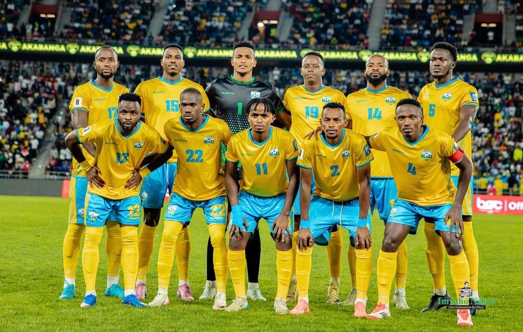 Amavubi yamanutseho imyanya ine ku rutonde rwa FIFA