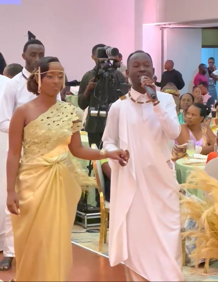 Chryso Ndasingwa na Sharoni Gatete bakoze ubukwe