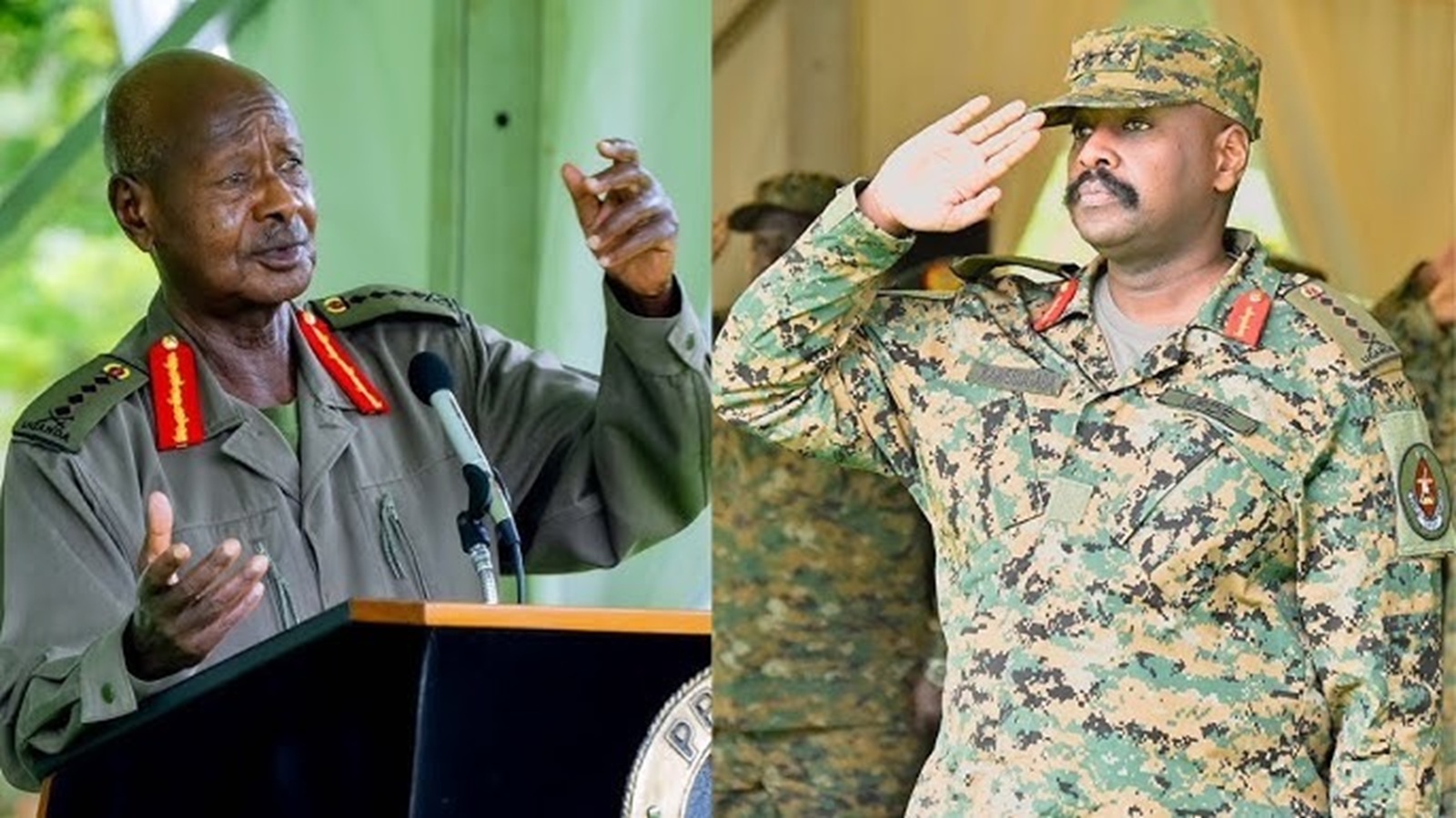 Gen Muhoozi yikomye Abanyakenya bakomeje guhwihwisa ko se arembye